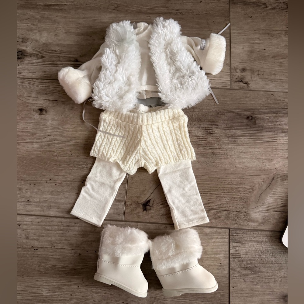 American Girl Winter White Outfit